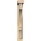 Ekena Millwork Balboa Block Rough Sawn Bracket w/ Offset Brace, Douglas Fir, 4"W x 16"D x 28"H BKT0402X16X28BOA05RDF - alternate 2